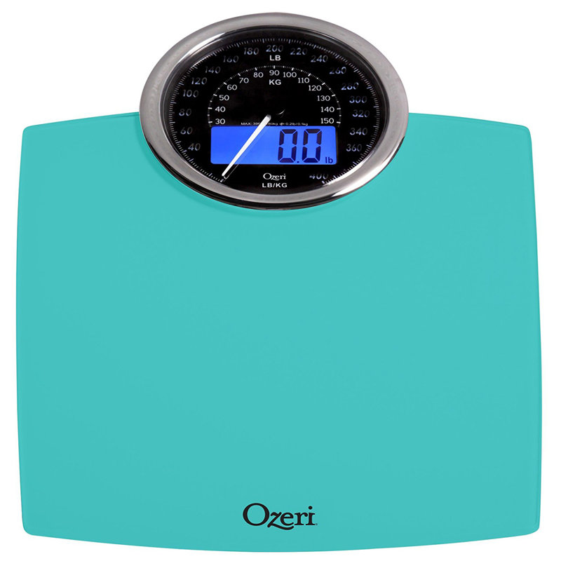 Ozeri Rev Digital Bathroom Scale With Electro Mechanical Weight Dial Rev Digital Bathroom Scale With Electro Mechanical Weight Dial