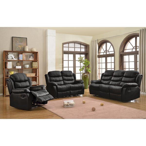 Trusley 3 Piece Reclining Living Room Set By Red Barrel Studio