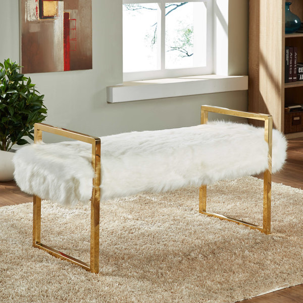 Fawn Upholstered Bench By Everly Quinn Read Reviews