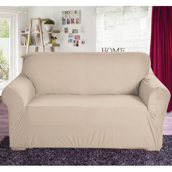 Box Cushion Loveseat Slipcover By Red Barrel Studio