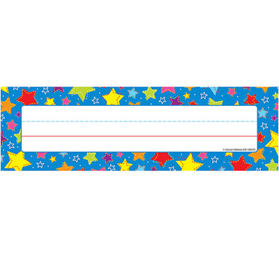 Deskplates Stars Name Tag Frank Schaffer PublicationsCarson Dellosa Publications