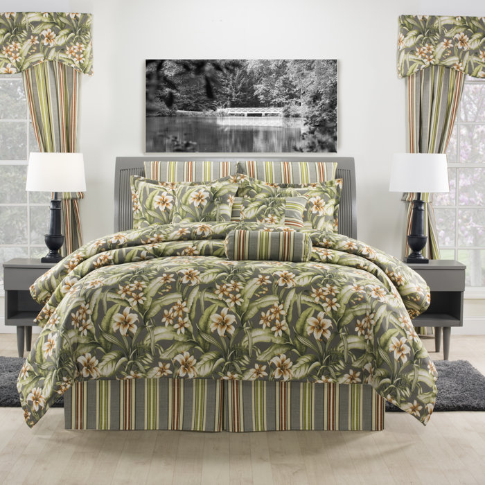 Bay Isle Home Walsh Tropical Comforter Set Wayfair