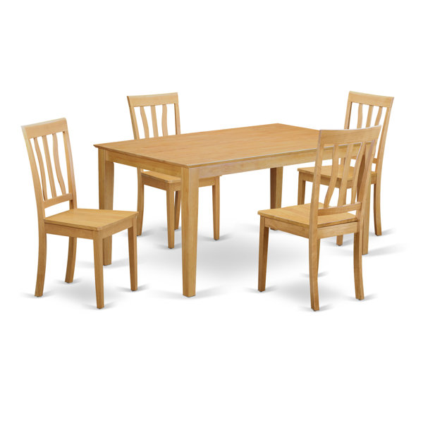 Capri 5 Piece Dining Set By Wooden Importers Great price