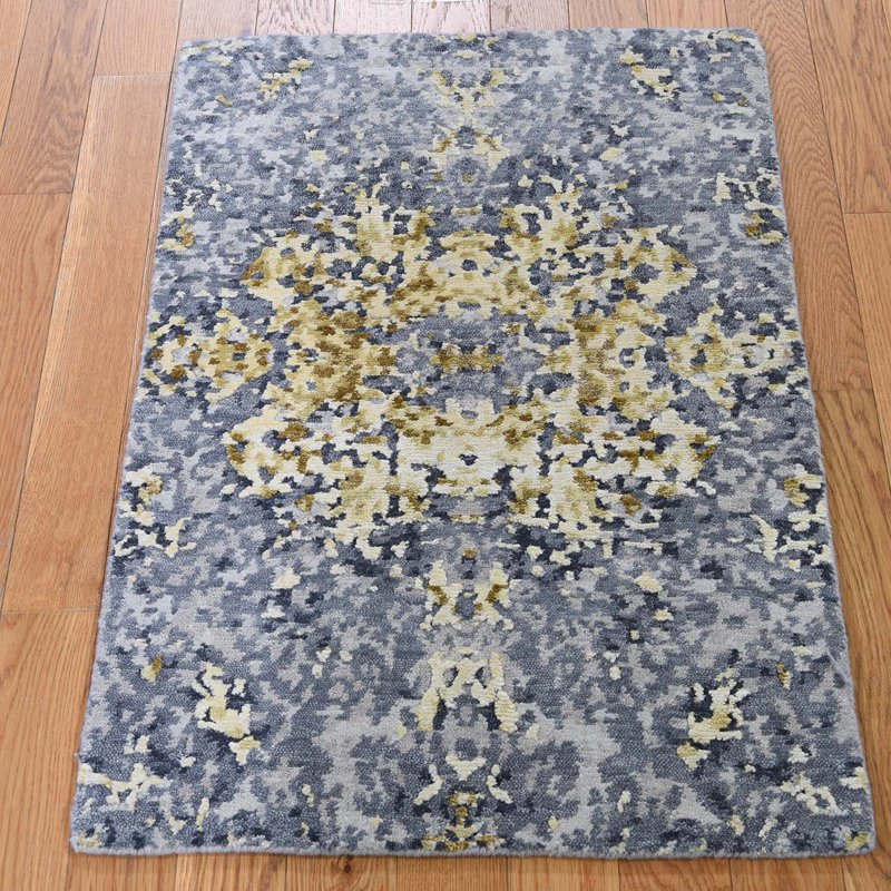 Isabelline One Of A Kind Skeen Hand Knotted Gray Gold 2 X 3 Area Rug Wayfair,Wayfair Promo Code 2020 10 Percent Off