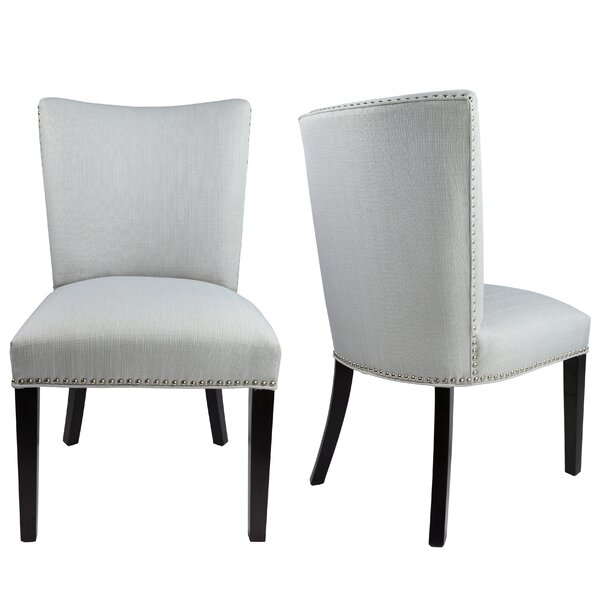 Graceville Concave Back Upholstered Parsons Chair (Set Of 2) By Red Barrel Studio
