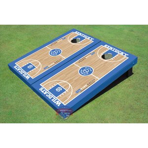 University of Kentucky Rupp Arena Matching Basketball Court Cornhole Board (Set of 2)