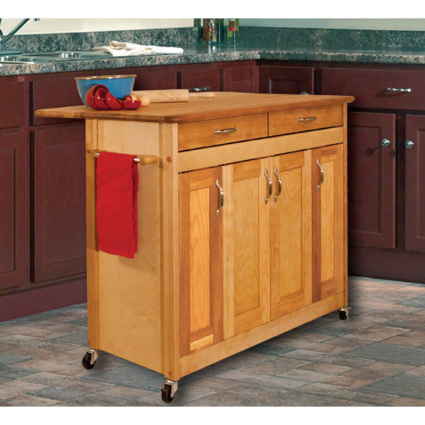 Kitchen Island With Wood Top By Catskill Craftsmen, Inc. Sale