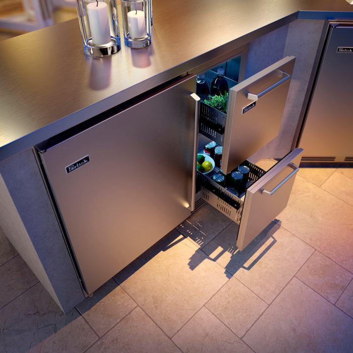 Perlick C Series 5 2 Cu Ft Undercounter Mini Fridge Wayfair