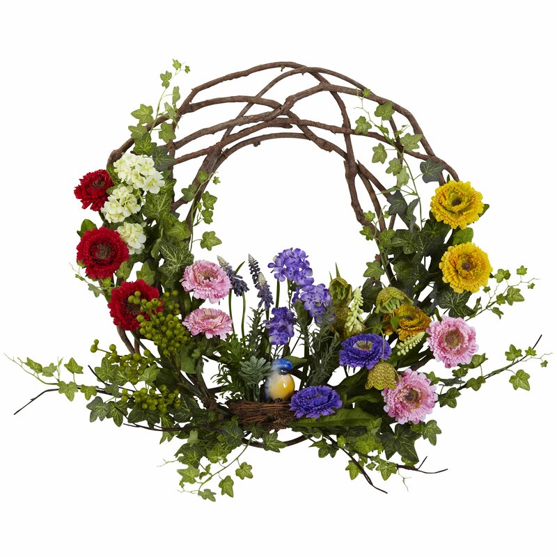 Spring Floral Wreath