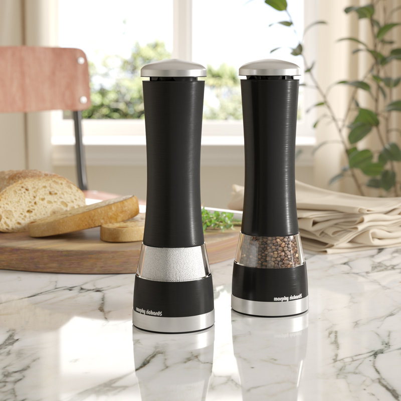 Morphy Richards Accents Electronic Salt And Pepper Shaker Set Reviews Wayfair Co Uk
