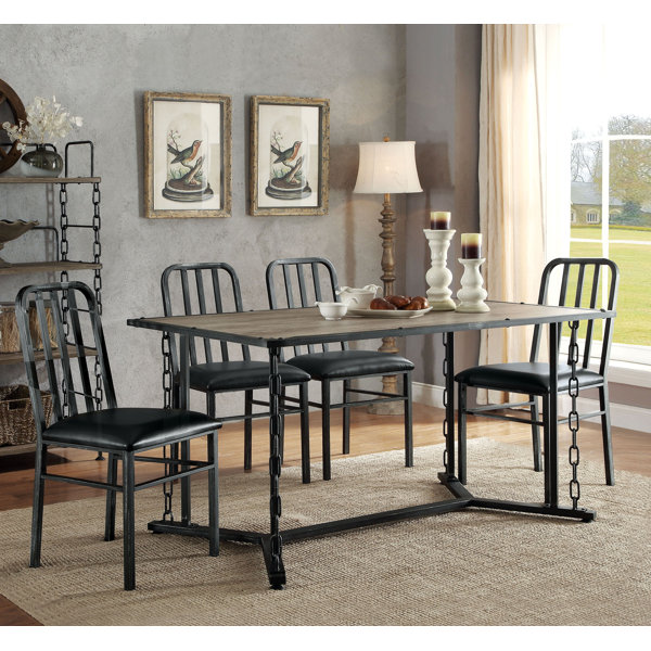 Great price Virginia 5 Piece Dining Set By 17 Stories Read Reviews