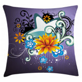 Dark Purple Throw Pillows Wayfair Ca