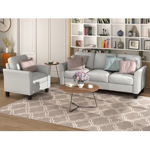 Amrit 2 Piece Standard Living Room Set by Red Barrel Studio®