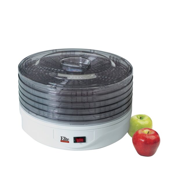 Gourmet 5 Tray Rotating Food Dehydrator by Elite by Maxi-Matic