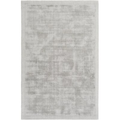 Marcus Abstract Handmade Tufted Light Gray Area Rug Foundstone Rug Size: Rectangle 8' x 10'