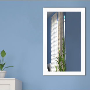 white nursery mirror