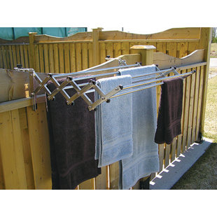 Towel Drying Rack Wayfair Greenway Indoor Outdoor Expandable Drying Rack