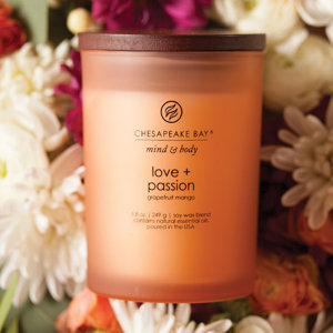Mind & Body Love and Passion Grapefruit Mango Jar Candle