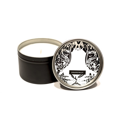 Signature Grapefruit Scented Jar Candle EJH Brand