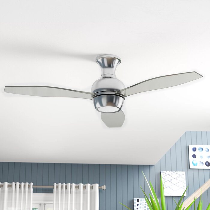 52 Sylvan Place 3 Blade Led Ceiling Fan Light Kit Included