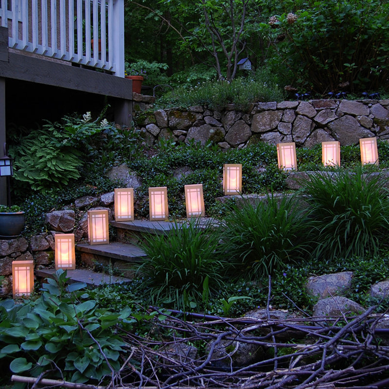 Luminarias Plastic Luminaria Bags & Reviews Wayfair