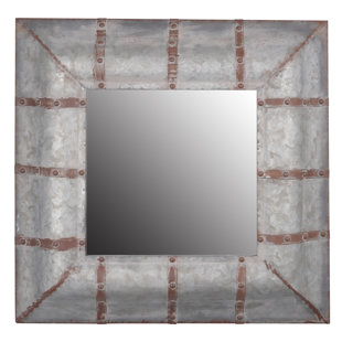 60 X 40 Mirror Wayfair Square Metal Mirror