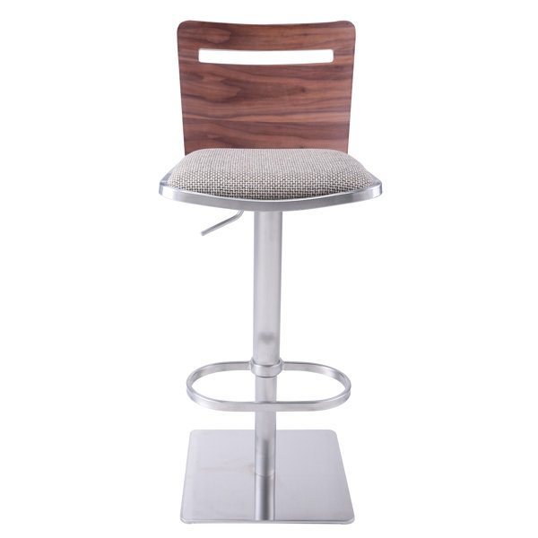 Danika Adjustable Height Swivel Bar Stool by AC Pacific