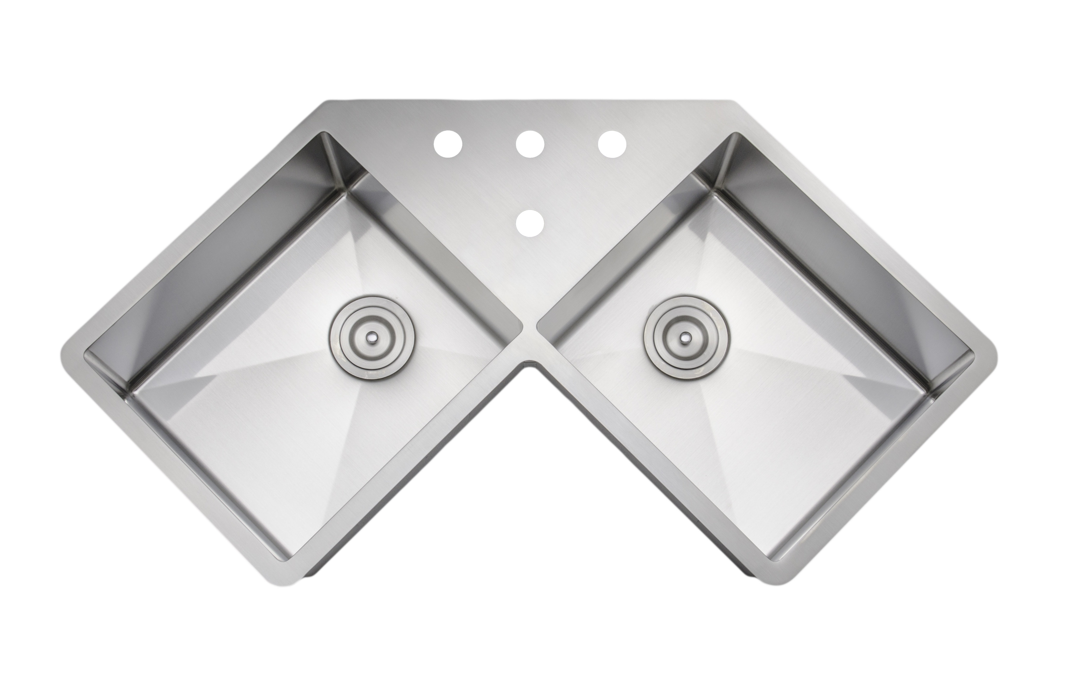 Wells Sinkware Ncu3333 1010 Bf 1 Butterfly 33 L X 33 W Double