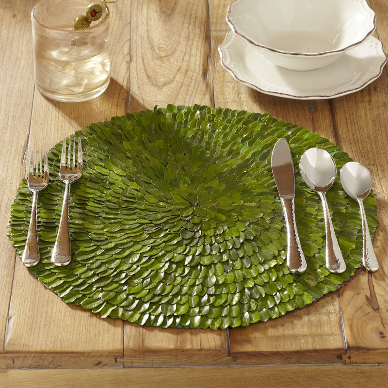 Preserved Boxwood Placemats & Reviews Birch Lane