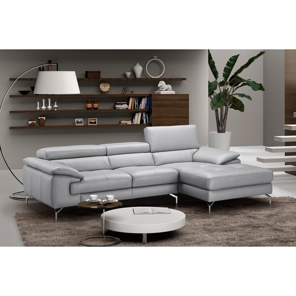 Liam Leather Sectional by J&M Furniture