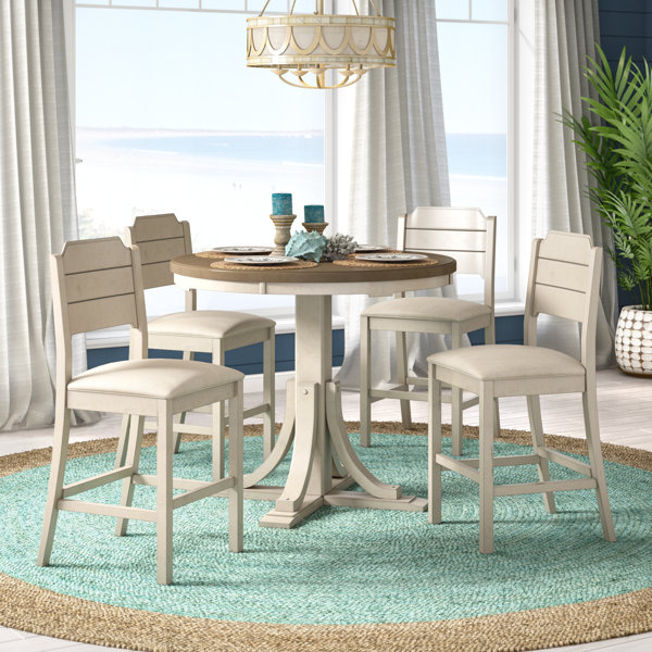Kinsey Cottage 5 Piece Solid Wood Dining Set By Rosecliff Heights Purchase