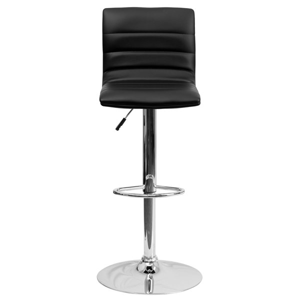 Clay Adjustable Height Swivel Bar Stool by Wade Lo