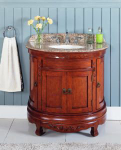 Moon 36 Single Bathroom Vanity Set by Lanza