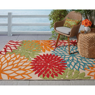Front Porch Rugs Wayfair Goldhorn Green Indoor Outdoor Area Rug