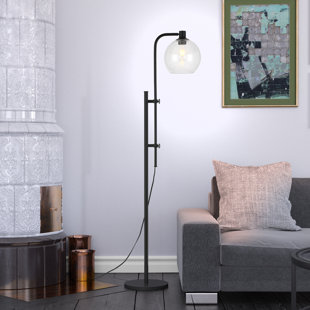 Wayfair Clear Glass Shade Floor Lamps You Ll Love In 2021