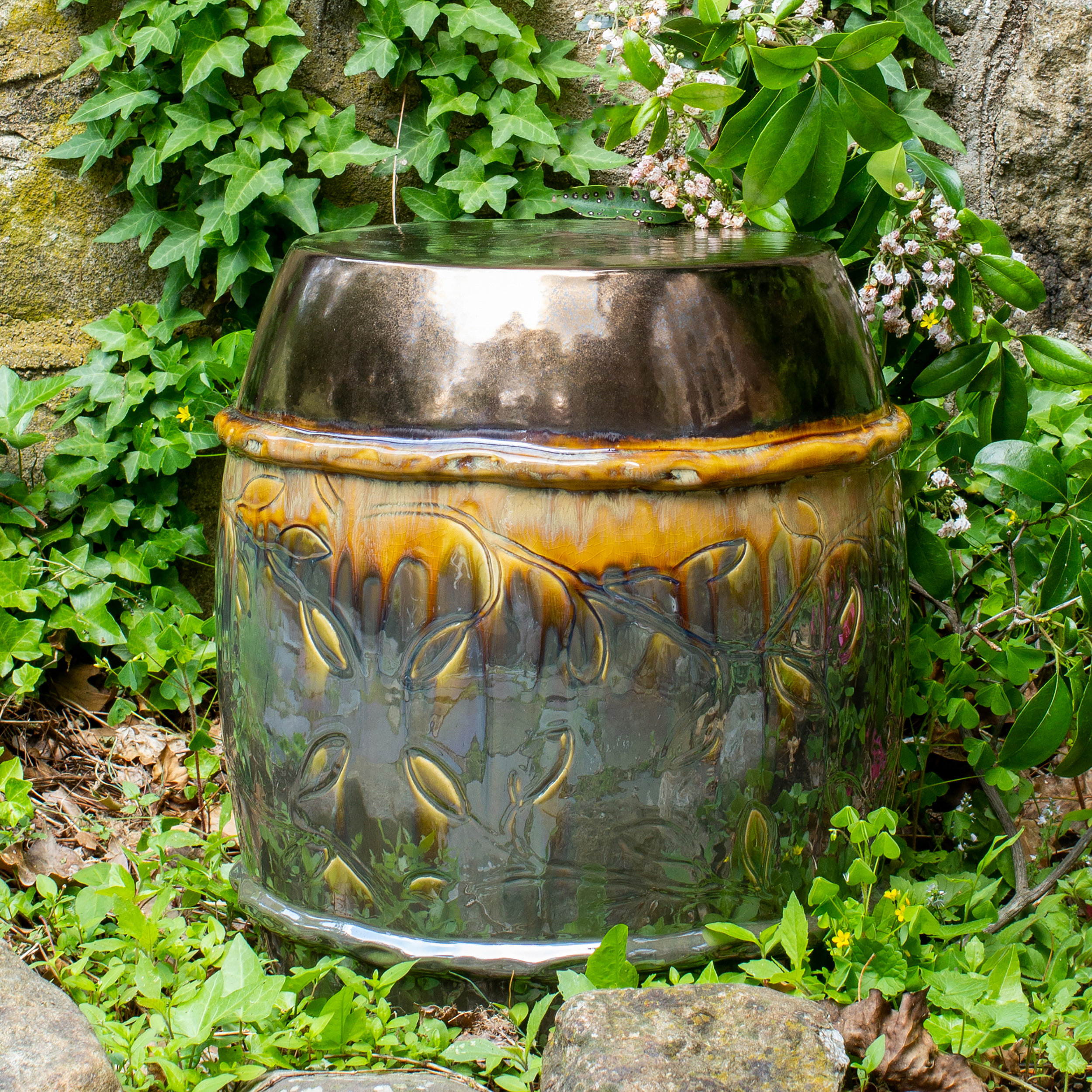 Bloomsbury Market Wykoff Decorative Garden Stool Wayfair