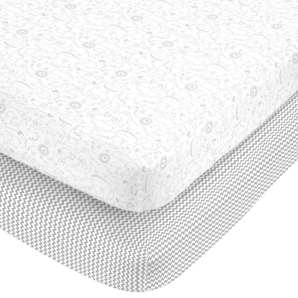 cotton fitted crib sheets