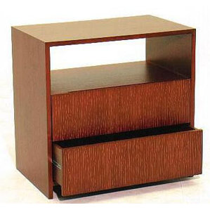 Garis 2 Drawer Nightstand by Indo Puri