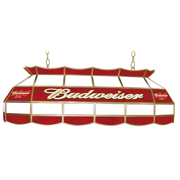 Budweiser 3-Light Pool Table Light by Trademark Global