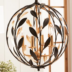 Crystorama 4-Light Ceiling Pendant