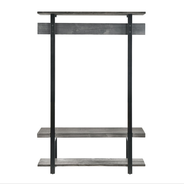 Union Rustic Knorr Hall Tree With Bench And Shoe Storage Reviews