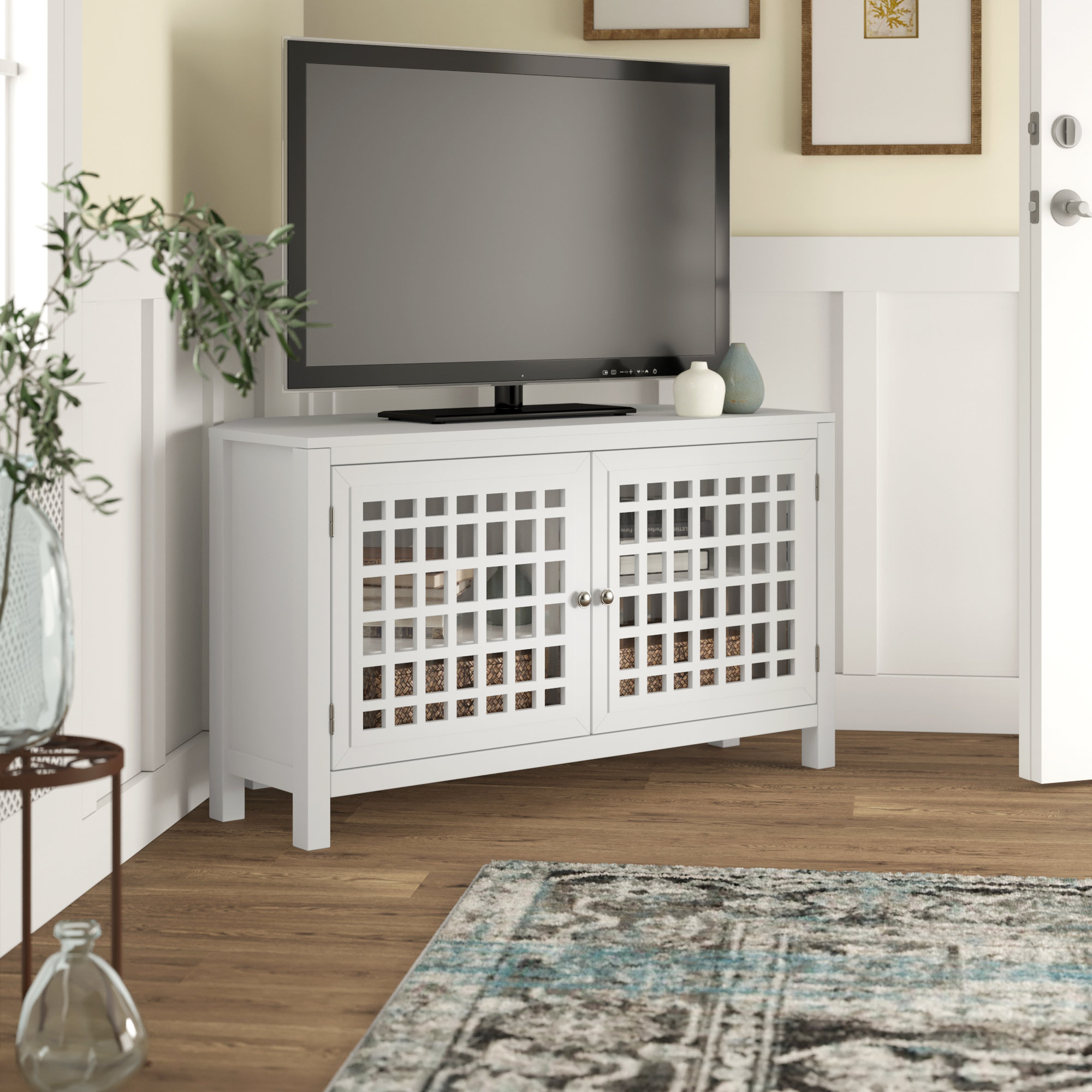 Barron Corner Tv Stand For Tvs Up To 48 Inches Reviews Birch Lane Corner Tv Stand For Tvs Up To 48 Inches