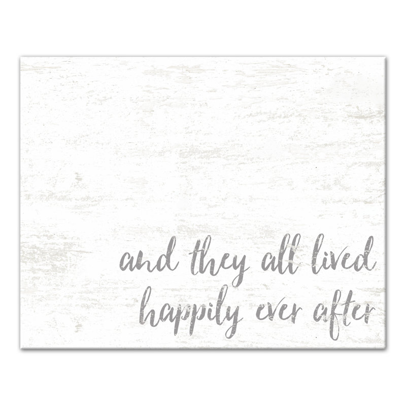 Blue Elephant Kuhns And They All Lived Happily Ever After Canvas Art Wayfair Co Uk