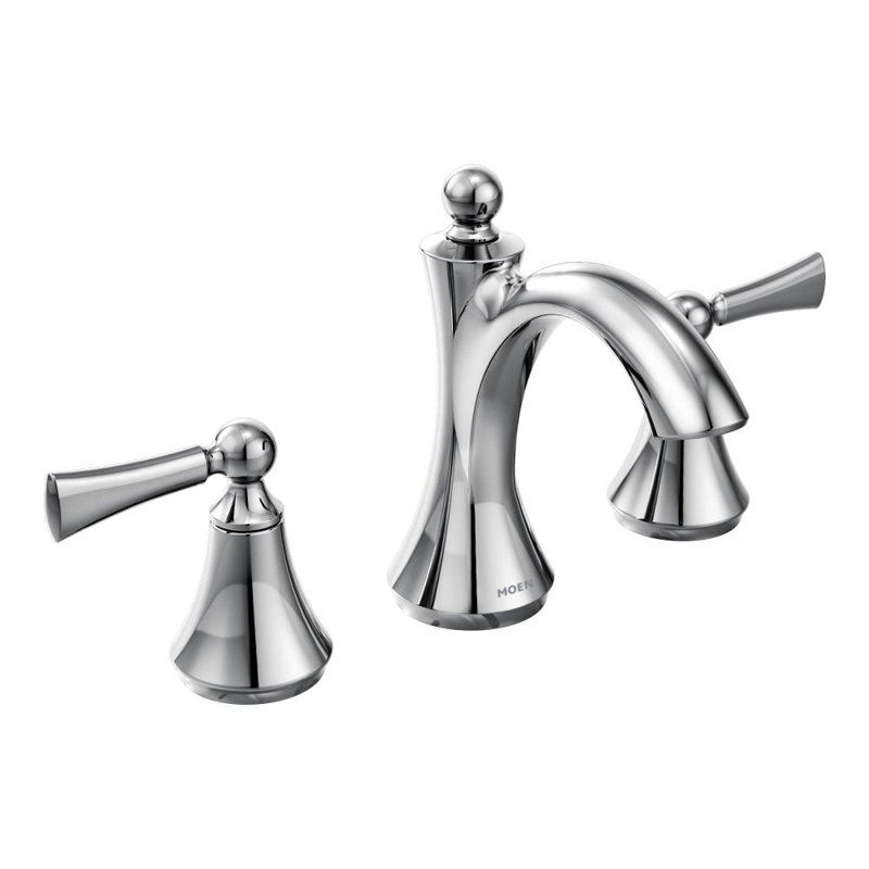 Bathroom Faucets Wayfair moen wynford double handle widespread bathroom faucet with drain Bathroom Faucets Wayfair moen wynford double handle widespread bathroom faucet with drain