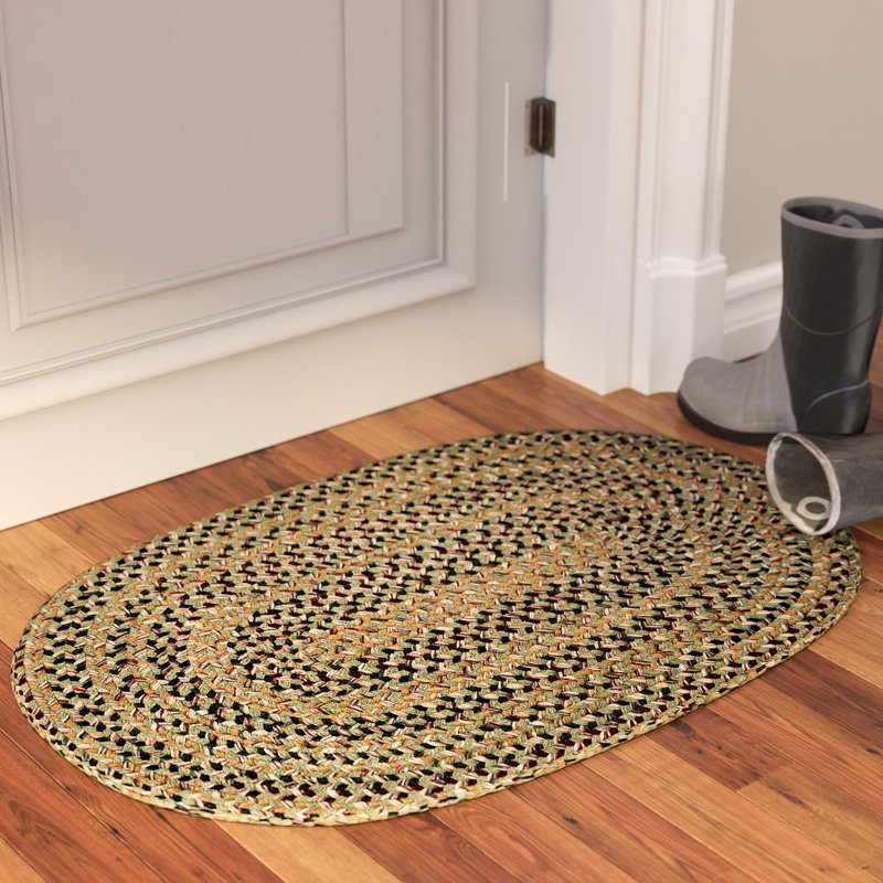 Three Posts Innsbrook Braided Palm Area Rug Reviews Wayfair Innsbrook Braided Palm Area Rug