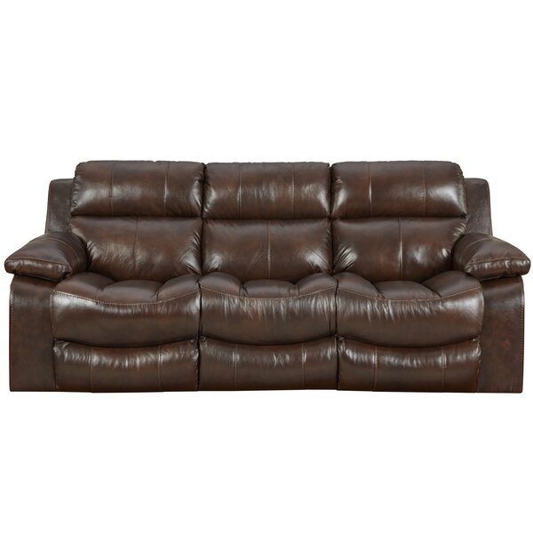 Positano Reclining 90'' Pillow Top Arms Sofa By Catnapper