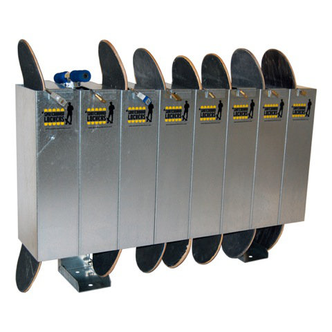 1 Tier 8 Wide School Locker by Skateboard Lockers