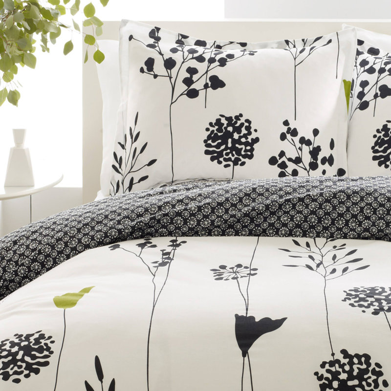Perry Ellis Asian Lily Reversible Comforter Set Reviews Wayfair