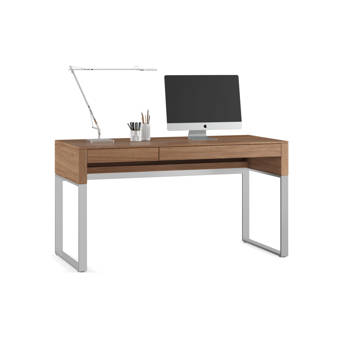 Michael Amini State St Glass Desk Wayfair