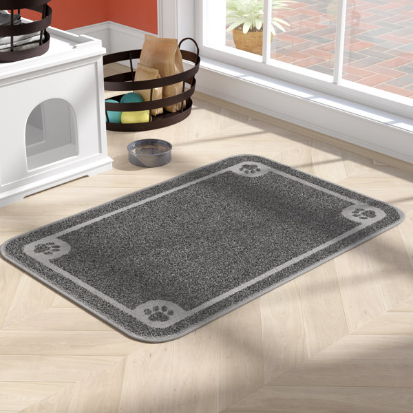Dinah X-Large Litter Catcher Mat in Grey by Archie & Oscar